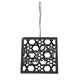 thumbnail image 5 of Wosthever Adorno de Ramadán exquisito tallado Eid Mubarak decoración fiesta en casa placa adornos de pared decoración colgante para diseño Plata 2piezas, 5 of 6