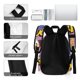 thumbnail image 5 of PatoAventuras-theme Backpack, Campus style schoolbag Bookbag with Adjustable Shoulder Straps And Large Zip Compartment, Unisex Travel Bags.42x30x15cm, 5 of 6