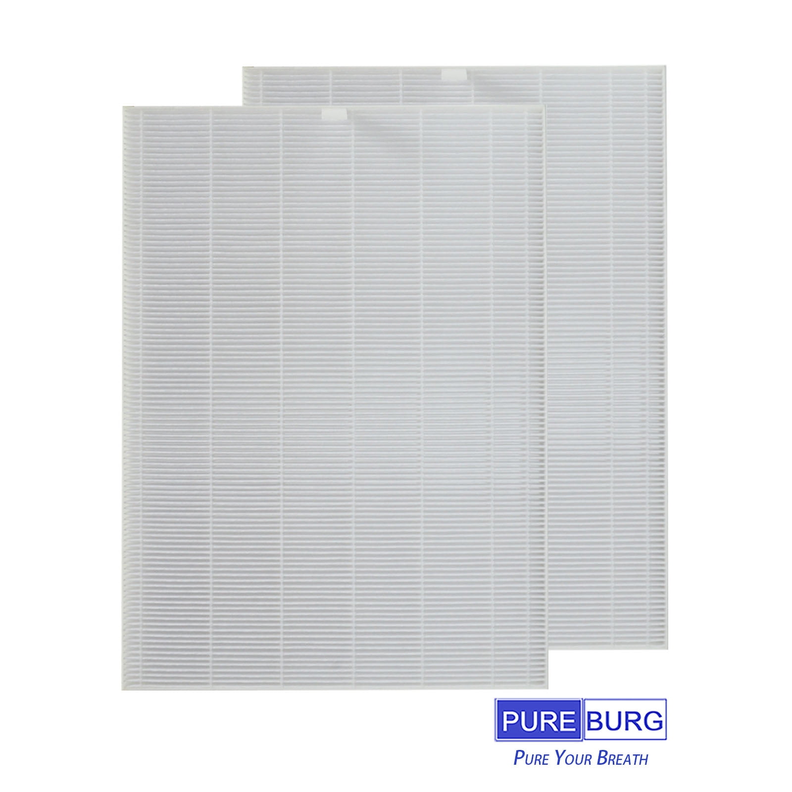 PUREBURG Replacement Filter Compatible with Winix XLC Dual 4-Stage True HEPA Air Purifier, Filter X2, H13 True HEPA Activated Carbon Air Clean Dust VOCs