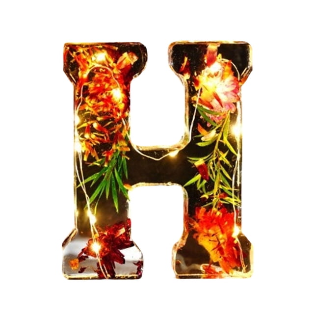 Bookk LED Letter Night Light Suitable For Desktop Ambient Lighting