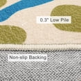 thumbnail image 3 of Colorful Area Rug, 5'x7' Classroom Rug for Kids, Paint Splash Washable Rugs for Playroom, Non-Slip Rainbow Nursery Rugs Soft Living Room Carpet for Bedroom Dining Room Kids Room, 3 of 7