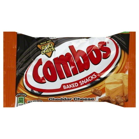Cheddar Pretzel - Combos Baked Cheddar Cheese Pretzels, 1.8 Oz.