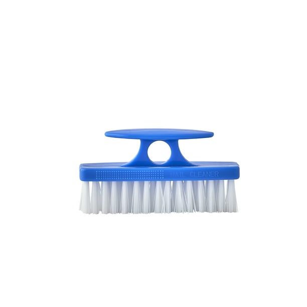Superio Nail Brush Cleaner with Handle Durable Brush Scrubber To
