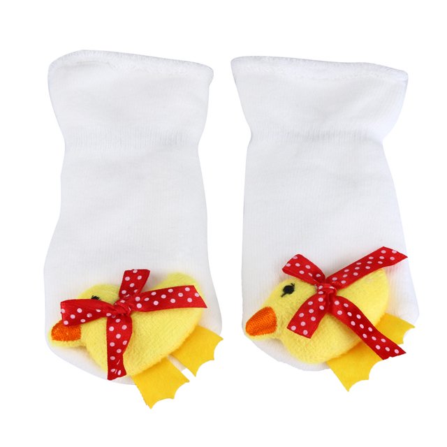 Chaussettes Doublées Chaudes avec Motifs d'Animaux Adorables pour Tout-Petits Confort Intérieur