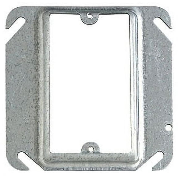 Thomas & Betts Square Box Cover - Steel, 1-Gang, Multicolor