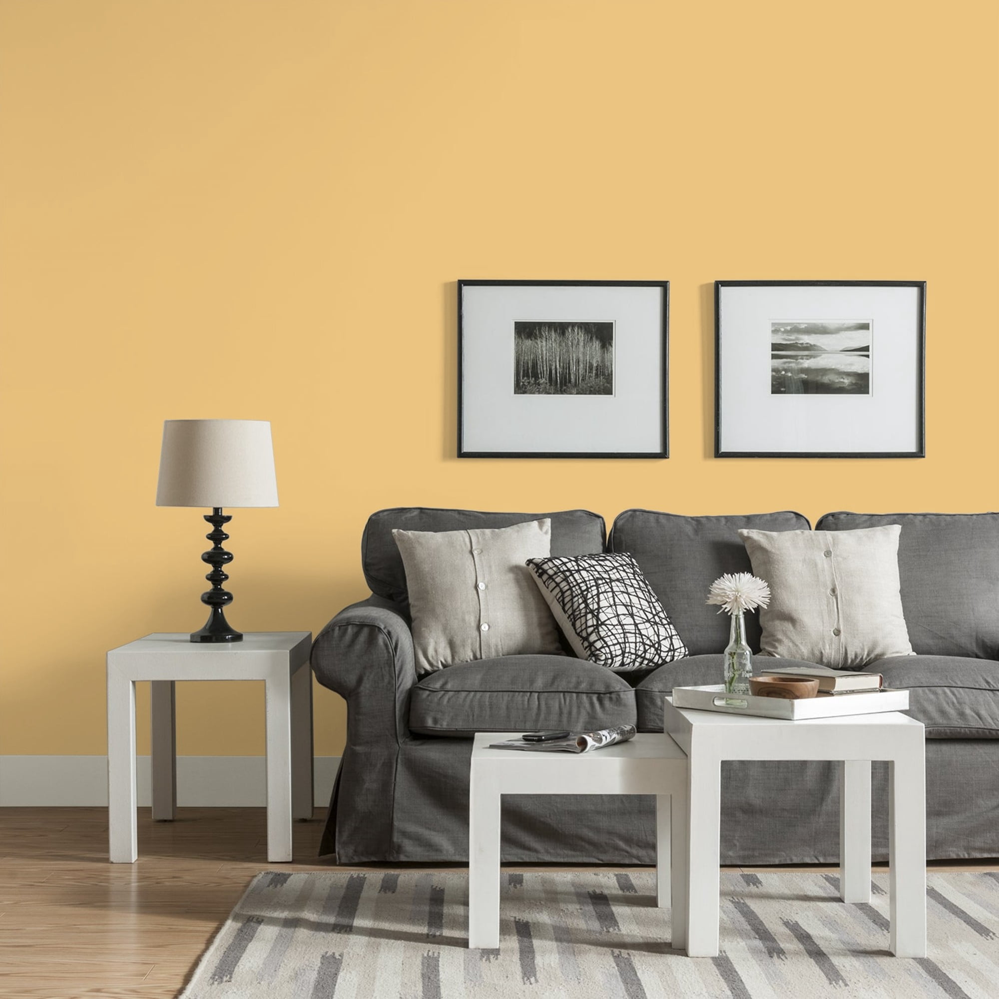 Glidden HEP Gold Buff / Yellow, Eggshell Interior Paint with Primer, 1 Gallon