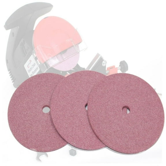 Lot of 3 Replacement Chainsaw 4" Grinding Wheel 3/8" Arbor 4 Chain Saw Sharpener