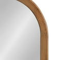 thumbnail image 3 of Kate and Laurel Hartman Farmhouse Arched Wall Mirror, 20 x 30, Natural Wood, Decorative Modern Wall Accent with Arch Shape, 3 of 7