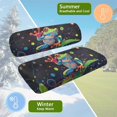 thumbnail image 6 of Yuyamidu Funny Frog Golf Cart Seat Covers, 2 PCS Universal Fit Fits Most 2-Seat Golf Carts, Stretchy Fabric Include 1 Buttom Seat Cover and 1 Backrest Cover Golf Cart Accessories, 6 of 8