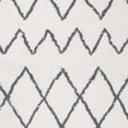 thumbnail image 6 of SAFAVIEH Equinox Erica Abstract Polyester Shag Area Rug, Cream/Grey, 8' x 10', 6 of 7
