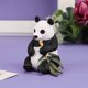 thumbnail image 5 of Modelo Animal Juguete para niños Simulación Panda Mini decoración de plástico (Panda Sentado), 5 of 8