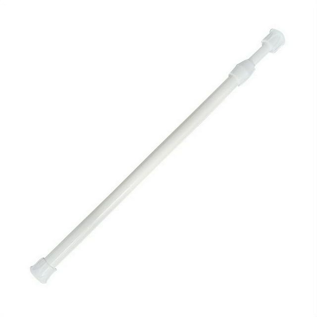 Adjustable Curtain Rod Metal Extendable Shower Curtain Rod Telescopic Poles Bathroom Household Hanger Rods Wardrobe Organizer