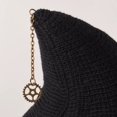thumbnail image 3 of Wiywef Halloween Witch Hat with Rose Gothic Lace Pointed Cap for Women, 3 of 7