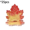 thumbnail image 2 of ToyKingdee Thanksgiving Fall Leaf Paper Disposable Plates Maple Leaf Shape Gold Foil Autumn Leaves Harvest Plates for Thanksgiving Family Party Dinner Tableware Decoration Supplies, 2 of 7