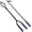 Fire Tongs Poker Set, variant on CKLT 40in Heavy Duty Fire Tongs Firewood Grabber Tool, Outdoor Indoor Log Grabber Tongs Rustproof