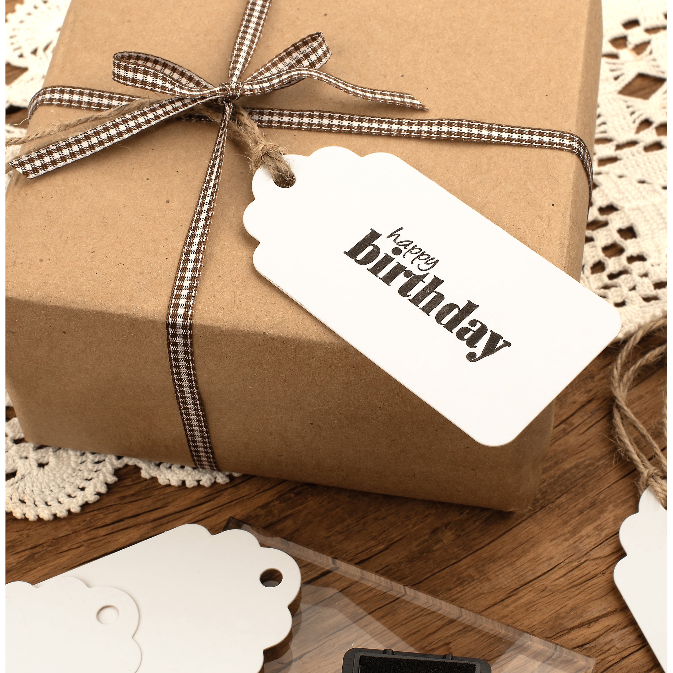 Inkadinkadoo Celebrate Tag Stamp