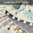 thumbnail image 3 of Small Round Rug 2ft Round Cute Bath Mat Bathroom Rug, 3 of 5