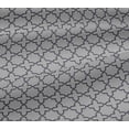 thumbnail image 5 of oneOone Viscose Jersey Fabric Quatrefoil Block Printed Craft Fabric BTY 60 Inch Wide, 5 of 5