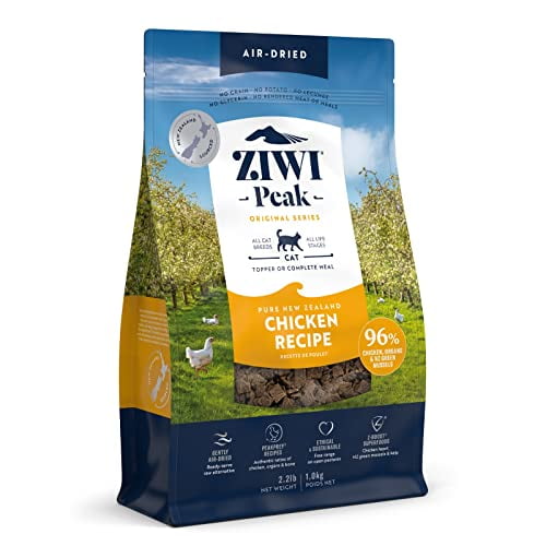 ZIWI Peak Air-Dried Cat Food â Chicken - All Natural, High Protein, Grain Free, Limited Ingredient w/ Superfoods (35.2oz)