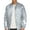 Grey - silver, variant on Mens Classic Fit Tonal Satin Bomber Jacket, Black, Large