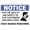 Warning Sign 3, variant on Warning Notice Traffic Sign Notice - MSDS Here - 8"x12" Aluminum Safety Tin Road Sign for Lab, Chemical Storage Room