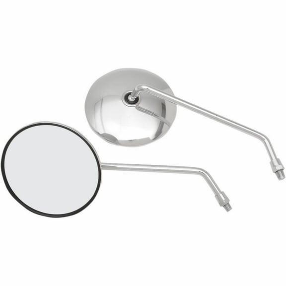 Emgo 20-37410 YAM Classic Chrome Mirror - OE Replacement