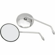 Emgo 20-37410 YAM Classic Chrome Mirror - OE Replacement