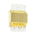 thumbnail image 2 of CWI Lighting Carolina Contemporary Metal Wall Sconce in Gold Leaf, 2 of 5