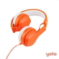 thumbnail image 2 of Yoto Wired Headphones – Kids Accessories, Lightweight Adjustable & Foldable Over-Ear Headphones with Travel Bag, Volume-Limiting for Safe Listening & Daisy Chain Feature for Audio Sharing, 2 of 5