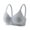Dark Gray, variant on Shaoxi Bras for Women Supportive Wireless Push Up Bra Full Coverage No Underwire Seamless Plus Size for Older Women