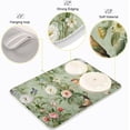 thumbnail image 4 of Dish Drying Mat Spring Birds Floral Absorbent Dry Mats for Dishes Draining Pad for Kitchen Countertop 18" x 24", 4 of 7