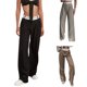 thumbnail image 4 of Txlixc Pantalones de primavera y otoño para mujeres Txlixc moda, 4 of 4