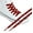Red Danger Tape, variant on WIRESTER 1 Pair Replacement Shoelaces Fashion Shoestrings forHiking Shoes, Sport Shoes, Boots, Sneakers, Outdoor - Cat Faces