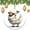 Pattern-2, variant on 3 Chickens Ceramics Ornaments Funny Chicken Coop Rooster Christmas Bauble Christmas Tree Ceramic Ornament Decoration Xmas Gift