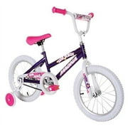 Dynacraft Magna Star Burst 16 Kids Bike, Pink Purple, Ages 5-7