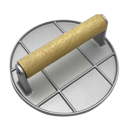 EXHUMKY Patties Maker Press Burger Patty Press Silver 1Set