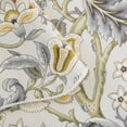 thumbnail image 4 of Ellis Curtain Regency 3" Rod Pocket Curtain Panel Pair with Tiebacks 96" x 96" Grey, 4 of 5