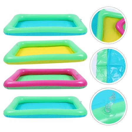 STOBOK Sandbox Toys 4Pcs Assorted Color Lightweight and Portable Beach Essentials