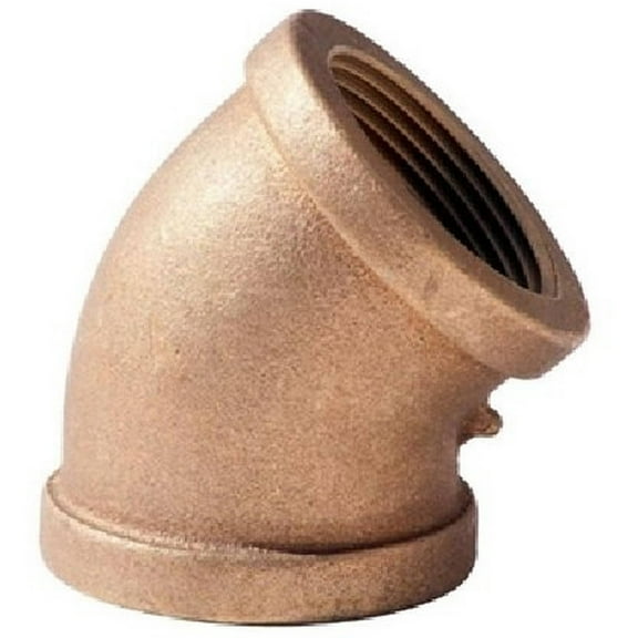 Supply Giant BRFL0112-NL 1-1/2" 45-Degree Elbow, Lead Free