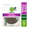 thumbnail image 4 of Simple Truth Whole Black Chia Seeds Organic Gluten Free 12 oz, 2 Pack, 4 of 5