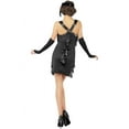 thumbnail image 2 of Smiffy's Fever Women's Flapper Foxy Black Costume Size Small 6-8, 2 of 2