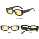 thumbnail image 2 of BUTABY Gafas de sol rectangulares para mujer, gafas de conducción retro de los años 90, marco cuadrado estrecho, protección UV400, 2 of 5