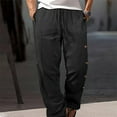 thumbnail image 2 of Zszcpp Work Pants Men Comfortable Sweat Long Athletic Bright Brief Style Relax Trousers Casual Trouser, 2 of 6