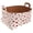 Multicolor 3, variant on Love Hearts Ladybugs Storage Basket Collapsible Storage Bin, PU Foldable Basket Convenient Box Storage Organizer with Handles for Shelves Office Bedroom Closet Nursery Toys Laundry