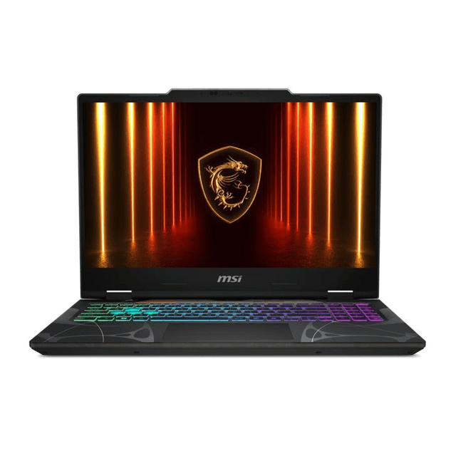 Laptop Gamer MSI Cyborg 15 15.6" 144Hz AMD Ryzen 9 1TB SSD 16GB RAM RTX 5060 Windows 11 Black