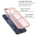 thumbnail image 5 of Tekcoo for Samsung Galaxy A16 5G Case, Compatible with MagSafe Military Grade Drop Protection Magnetic Rugged Cover Translucent Back Shockproof Phone Case for Samsung Galaxy A16 5G - Pink, 5 of 10