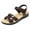Brown, variant on BADHUB Women Flat Sandals With Back Strap Dressy With Adjustable Buckle 2025 Outdoor Non-Slip Walking Slides Shoes Brown 37