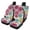 Hippie Flower, variant on Qpednta Sunflower Car Seat Covers 4 Pcs, Front Seats and Rear Bench Cover Cushion Auto Seat Cover Protector Automotive Interior Protection Fits most Cars, SUVs, and Trucks