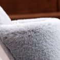 thumbnail image 5 of Dakaela Women's Fuzzy Slip on Slippers Warm Cozy Soft Plush House Shoes Lightweight Memory Foam Indoor Bedroom Slides Grey 7.5, 5 of 9
