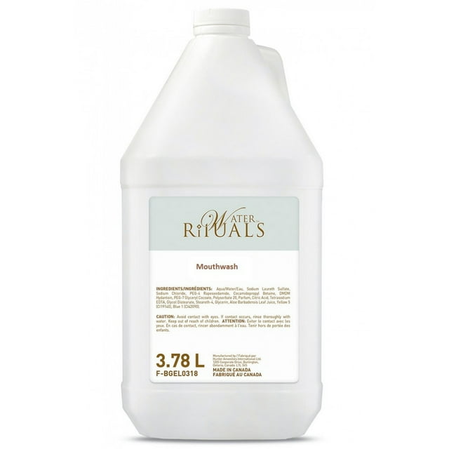 Mouth Wash Water Rituals Gallon/3.78 L 1/ Pack